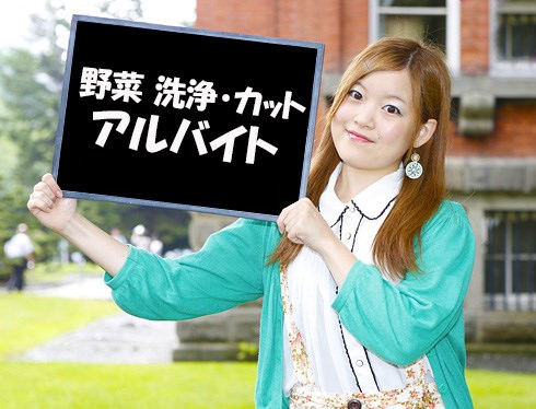 石狩市 日払い可簡単食品製造工場野菜洗浄・カットアルバイト