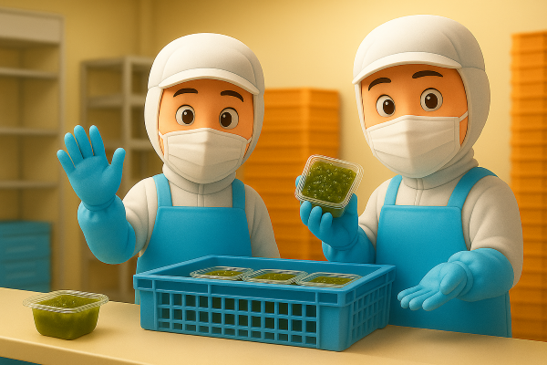 職業紹介/日払い可/食品工場/パック詰め及び加工製造作業/銭函/長期/車通勤可