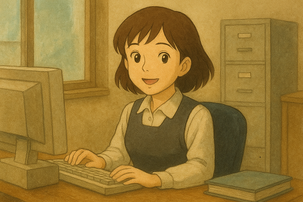 岩見沢/長期一般事務員/フルタイム/土日休み/時給1202円