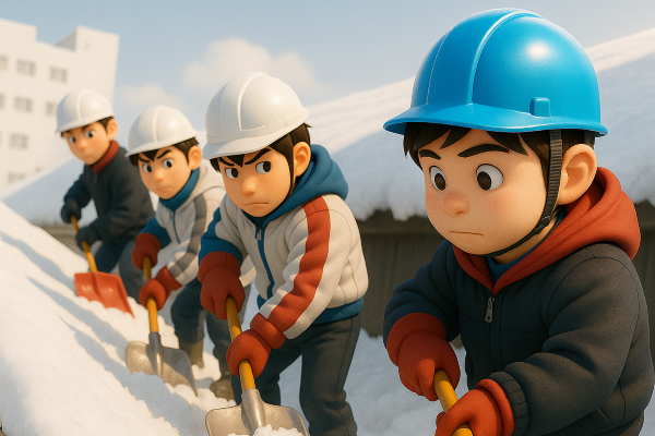 岩見沢短期除雪バイト/男性活躍/土日休みで働きやすい