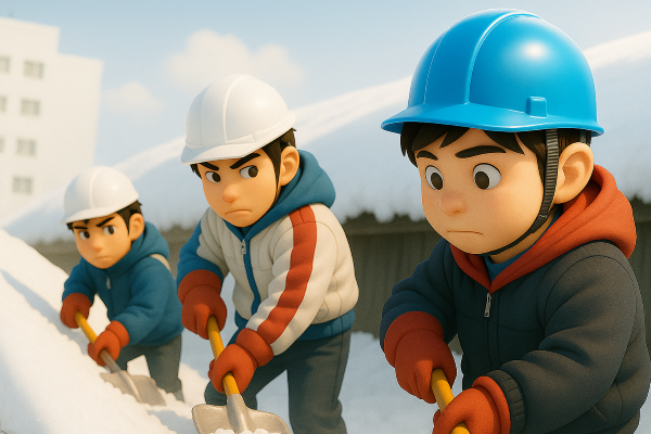 岩見沢短期除雪バイト/男性活躍/土日休みで働きやすい