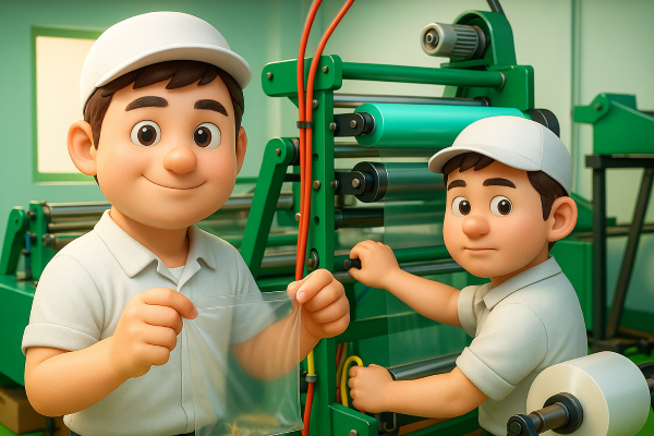 三笠★寮完備！面接不要のプラ袋製造工場スタッフ募集