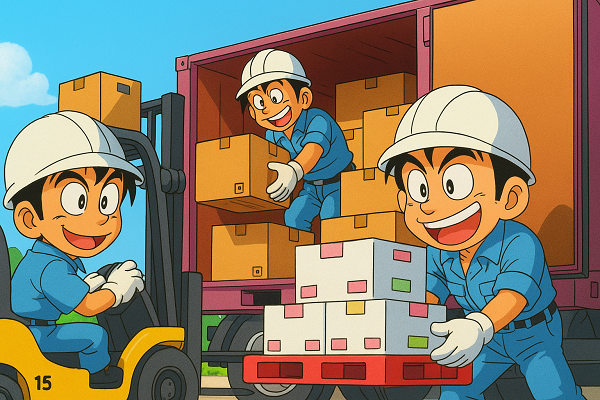 苫小牧日払い/超短時間倉庫内作業/平日週1勤務可/荷役業務