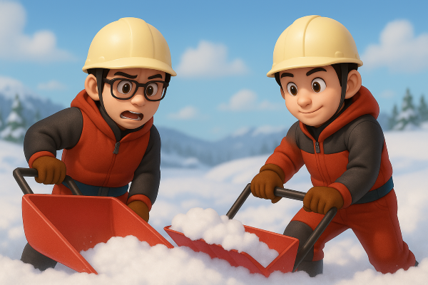 岩見沢★短期バイト！屋根雪下ろしスタッフ募集2026年2月迄