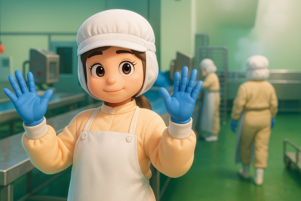 小樽市銭函/工場内軽作業/時給1,300円/4時間勤務/長期/60代の女性も勤務中/女性多数勤務中/日払い可