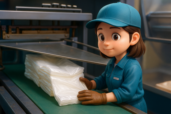 岩見沢餅工場簡単軽作業時給1300円女性多数短期可/土日休み