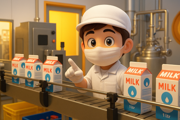 日払い/乳製品工場軽作業スタッフ/札幌市東区/時給1242円