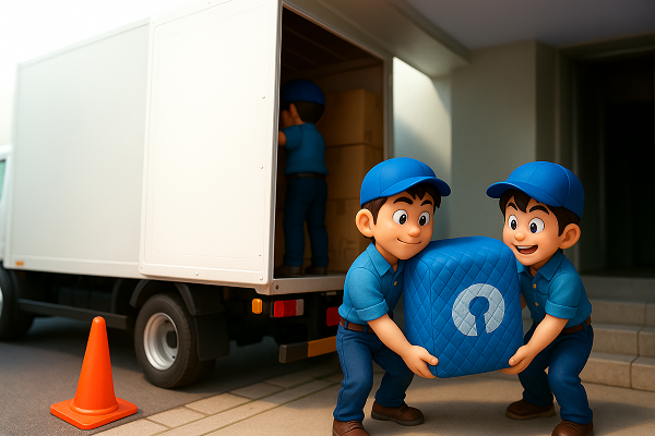 短時間可/単発/岩見沢引越しアルバイト/1勤務4400円から