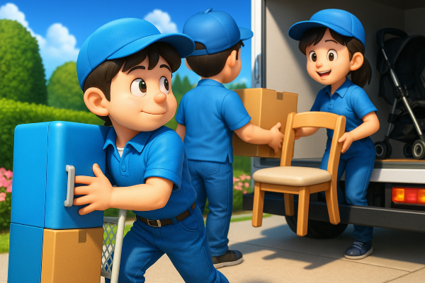 短時間可/単発/岩見沢引越しアルバイト/1勤務4400円から