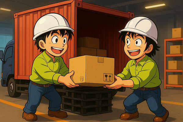 札幌市白石区/荷役作業/シフト自由/超短時間日払いバイト