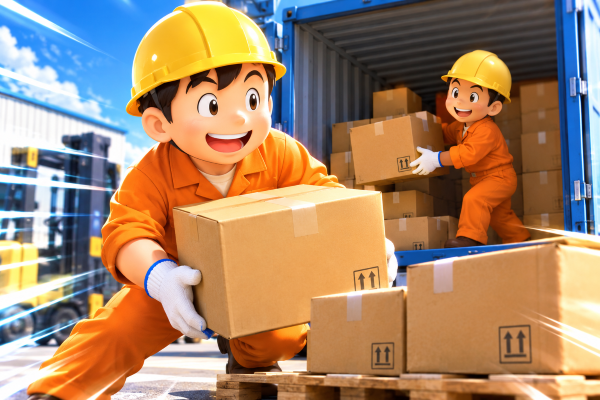札幌市白石区/荷役作業/シフト自由/超短時間日払いバイト