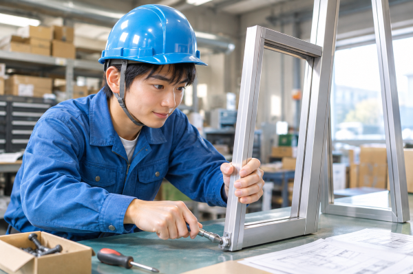 岩見沢製品資材加工業務/寮完備/長期/高収入/ 未経験者歓迎